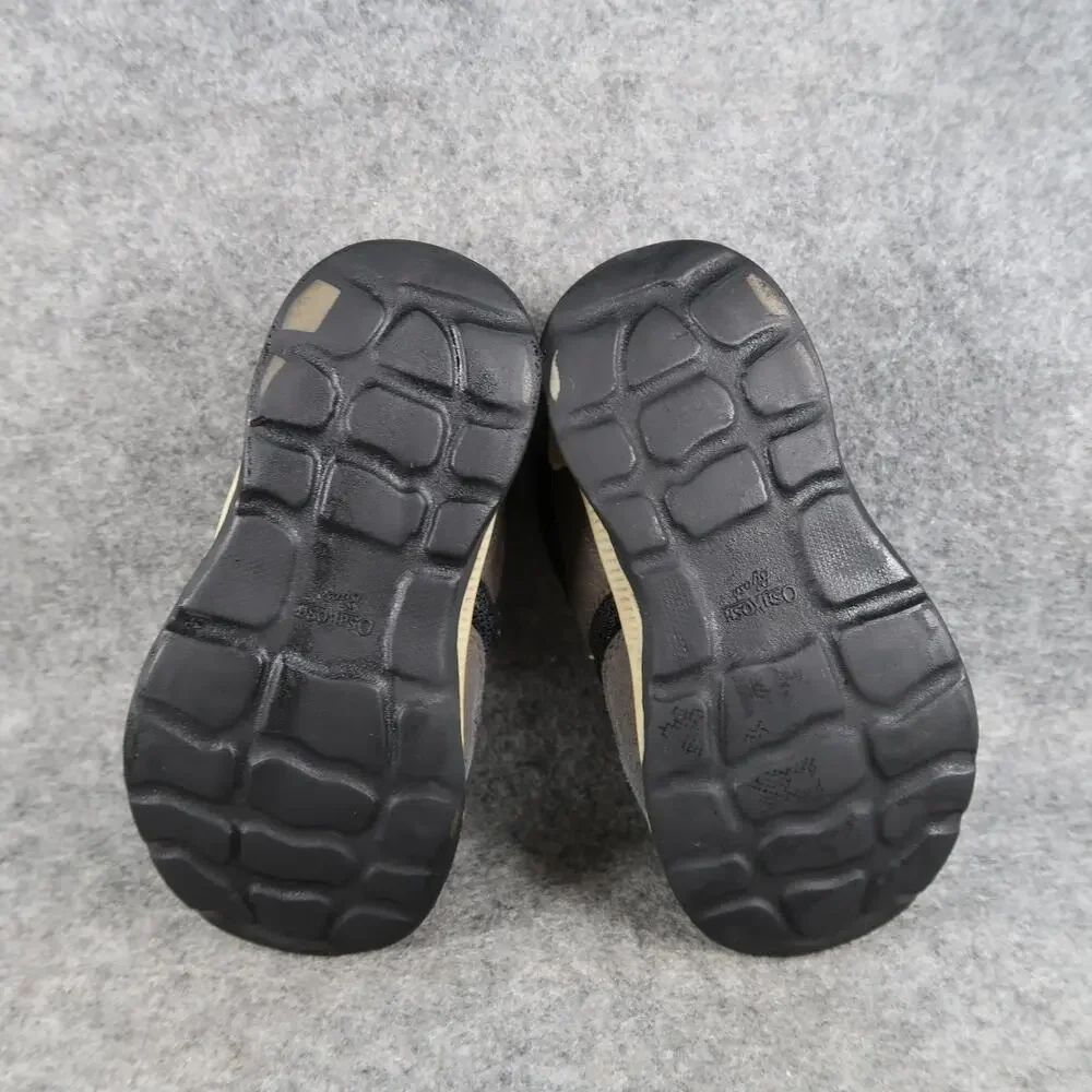 OshKosh B'Gosh Shoes Toddler Kids 10 Hiking Boots High Top Easy On Strap Bungee